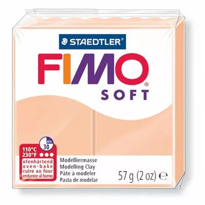 Gyurma, 57 g, égethető, FIMO "Soft", bőrszín 0,057 kg