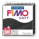 Gyurma, 57 g, égethető, FIMO "Soft", fekete 0,057 kg