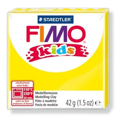 Gyurma, 42 g, égethető, FIMO "Kids", sárga 0,042 kg