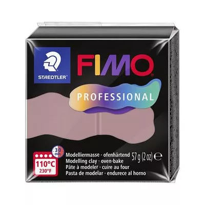 Gyurma, 57 g, égethető, FIMO "Professional", dusty pink 0,057 kg