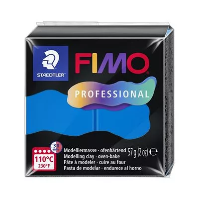 Gyurma, 57 g, égethető, FIMO "Professional", kék 0,057 kg
