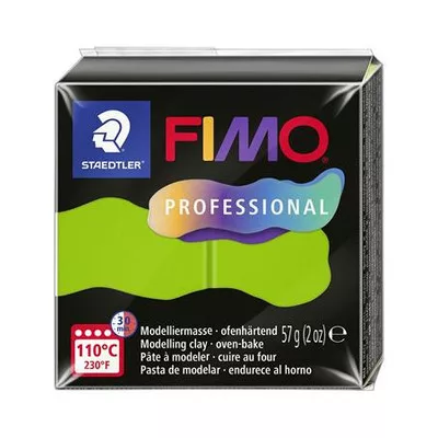 Gyurma, 57 g, égethető, FIMO "Professional", világoszöld 0,057 kg