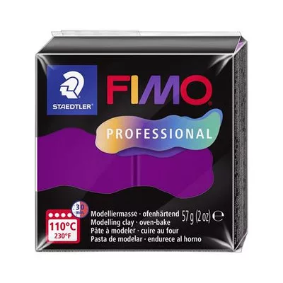 Gyurma, 57 g, égethető, FIMO "Professional", viola 0,057 kg