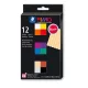 Gyurma, készlet, égethető, 12x25 g, FIMO "Professional Basic", 12 különböző szín 0,3 kg