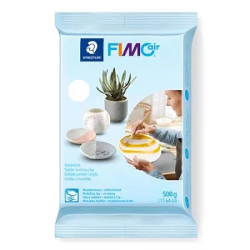   Gyurma, 500 g, levegőre száradó, FIMO "Air Basic", fehér 0,5 kg