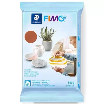 Gyurma, 500 g, levegőre száradó, FIMO "Air Basic", terrakotta 0,5 kg