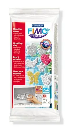 Gyurma, 500 g, levegőre száradó, FIMO "Air Light", fehér
