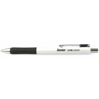   Golyóstoll, 0,4 mm, nyomógombos, FLEXOFFICE "Senior", fekete 1 db