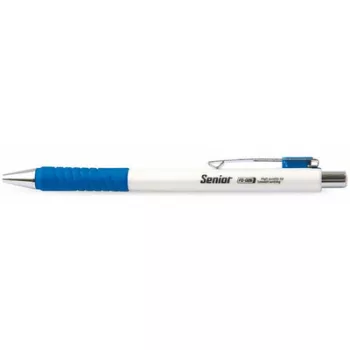   Golyóstoll, 0,4 mm, nyomógombos, FLEXOFFICE "Senior", kék 1 db