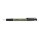 Golyóstoll, 0,4 mm, nyomógombos, FLEXOFFICE "EasyGrip", fekete 12 db