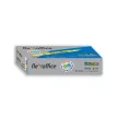 Szövegkiemelő, 1,0/4,0 mm, kétvégű, FLEXOFFICE "HL01", sárga 12 db