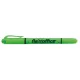 Szövegkiemelő, 1,0/4,0 mm, kétvégű, FLEXOFFICE "HL01", zöld 12 db