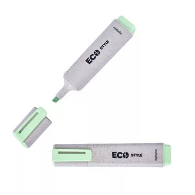 Szövegkiemelő, 1-4 mm, FLEXOFFICE "HL05 Eco Style", zöld 1 db