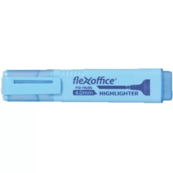   Szövegkiemelő, 1-4 mm, FLEXOFFICE "HL05", kék 1 db