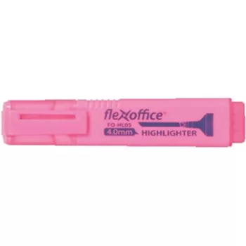   Szövegkiemelő, 1-4 mm, FLEXOFFICE "HL05", rózsaszín 1 db