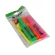 Szövegkiemelő készlet, 1-4 mm, FLEXOFFICE "HL05", 4 különböző szín 4 db