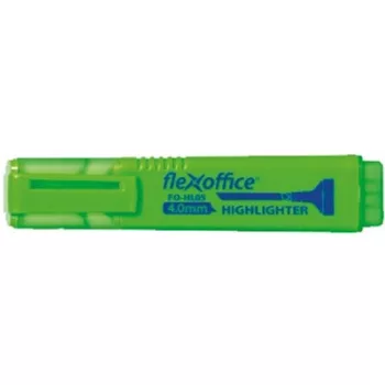   Szövegkiemelő, 1-4 mm, FLEXOFFICE "HL05", zöld 1 db