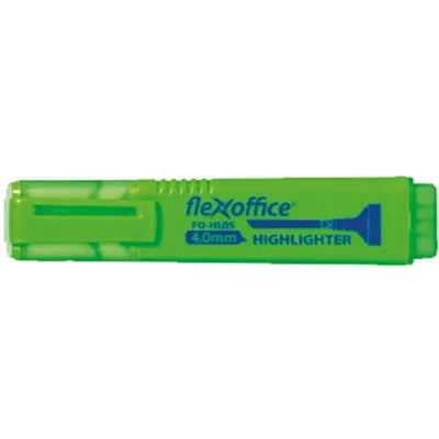 Szövegkiemelő, 1-4 mm, FLEXOFFICE "HL05", zöld 1 db