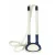 Ügyféltoll, 0,7 mm, kék tolltest, dupla, FLEXOFFICE "Smart Holder", kék 1 db
