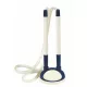 Ügyféltoll, 0,7 mm, kék tolltest, dupla, FLEXOFFICE "Smart Holder", kék 1 db