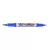 Alkoholos marker, 0,4/1,0 mm, kúpos, kétvégű, FLEXOFFICE "PM01", kék 1 db