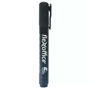   Alkoholos marker, 1,5 mm, kúpos, FLEXOFFICE "PM03", fekete 1 db