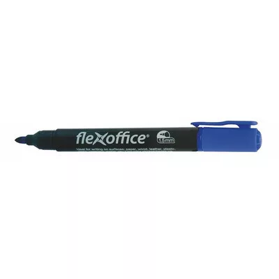 Alkoholos marker, 1,5 mm, kúpos, FLEXOFFICE "PM03", kék 1 db