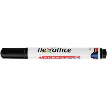   Táblamarker, 2,5 mm,kúpos, FLEXOFFICE "WB03", fekete