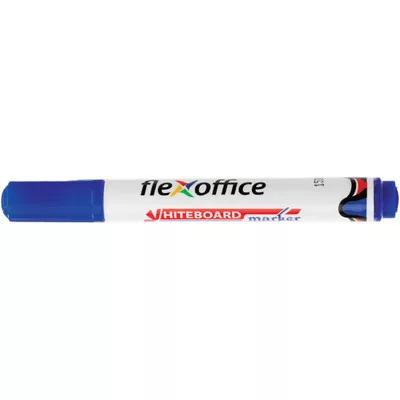 Táblamarker, 2,5 mm, kúpos, FLEXOFFICE "WB03", kék