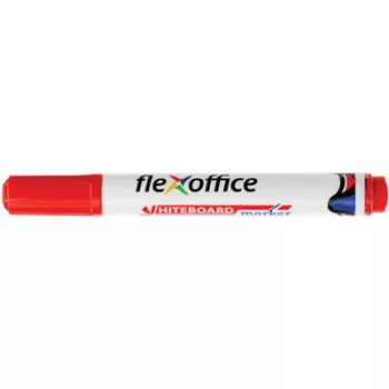   Táblamarker, 2,5 mm, kúpos, FLEXOFFICE "WB03", piros