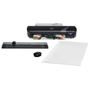   Lamináló készlet, A4, 75-125 mikron, GBC "Inspire+ Craft", fekete 4 db