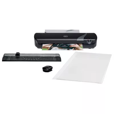 Lamináló készlet, A4, 75-125 mikron, GBC "Inspire+ Craft", fekete 4 db