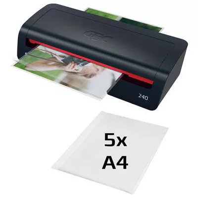 Laminálógép, A4, 75-125 mikron, GBC "240 Home Office" 1 db