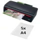 Laminálógép, A4, 75-125 mikron, GBC "240 Home Office" 1 db