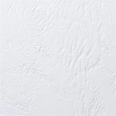 Hátlap, A4, 250 g, bőr mintázat, GBC "LeatherGrain", fehér 100 db