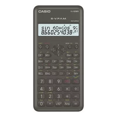 Számológép, tudományos, 240 funkció, CASIO "FX-82MS 2E" 1 db