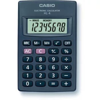 Zsebszámológép, 8 számjegy, CASIO "HL-4T" 1 db