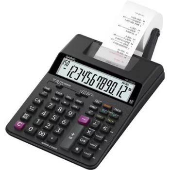  Számológép, szalagos, 12 számjegy, 2 színű nyomtató, CASIO "HR-150RCE" 1 db