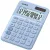 Számológép, asztali, 12 számjegy, CASIO "MS 20UC", világoskék 1 db