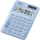 Számológép, asztali, 12 számjegy, CASIO "MS 20UC", világoskék 1 db