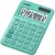 Számológép, asztali, 12 számjegy, CASIO, "MS 20 UC", zöld 1 db