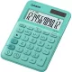 Számológép, asztali, 12 számjegy, CASIO, "MS 20 UC", zöld 1 db