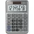 Számológép, asztali, 8 számjegy, CASIO "MS-80 F", szürke 1 db