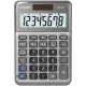 Számológép, asztali, 8 számjegy, CASIO "MS-80 F", szürke 1 db