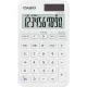 Zsebszámológép, 10 számjegy, CASIO "SL 310 YC", fehér 1 db