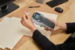 Elektromos feliratozógép, DYMO "LM 160", fekete, + 3 db D1 szalag 1 db