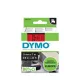 Feliratozógép szalag, 9 mm x 7 m, DYMO "D1", piros-fekete 1 db