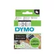 Feliratozógép szalag, 6 mm x 7 m, DYMO "D1", fehér-fekete 1 db
