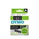 Feliratozógép szalag, 12 mm x 7 m, DYMO "D1", fekete-fehér 1 db