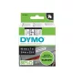 Feliratozógép szalag, 19 mm x 7 m, DYMO "D1", fehér-fekete 1 db